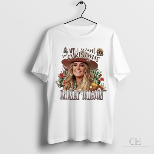 Premium Lainey Wilson All I Want For Christmas T-shirt