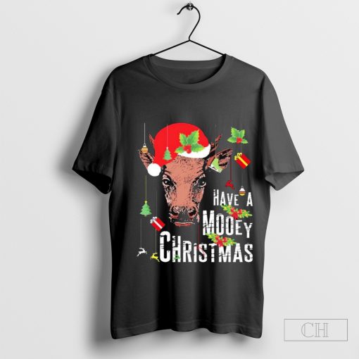 Top Cow Have A Mooey Christmas T-shirt