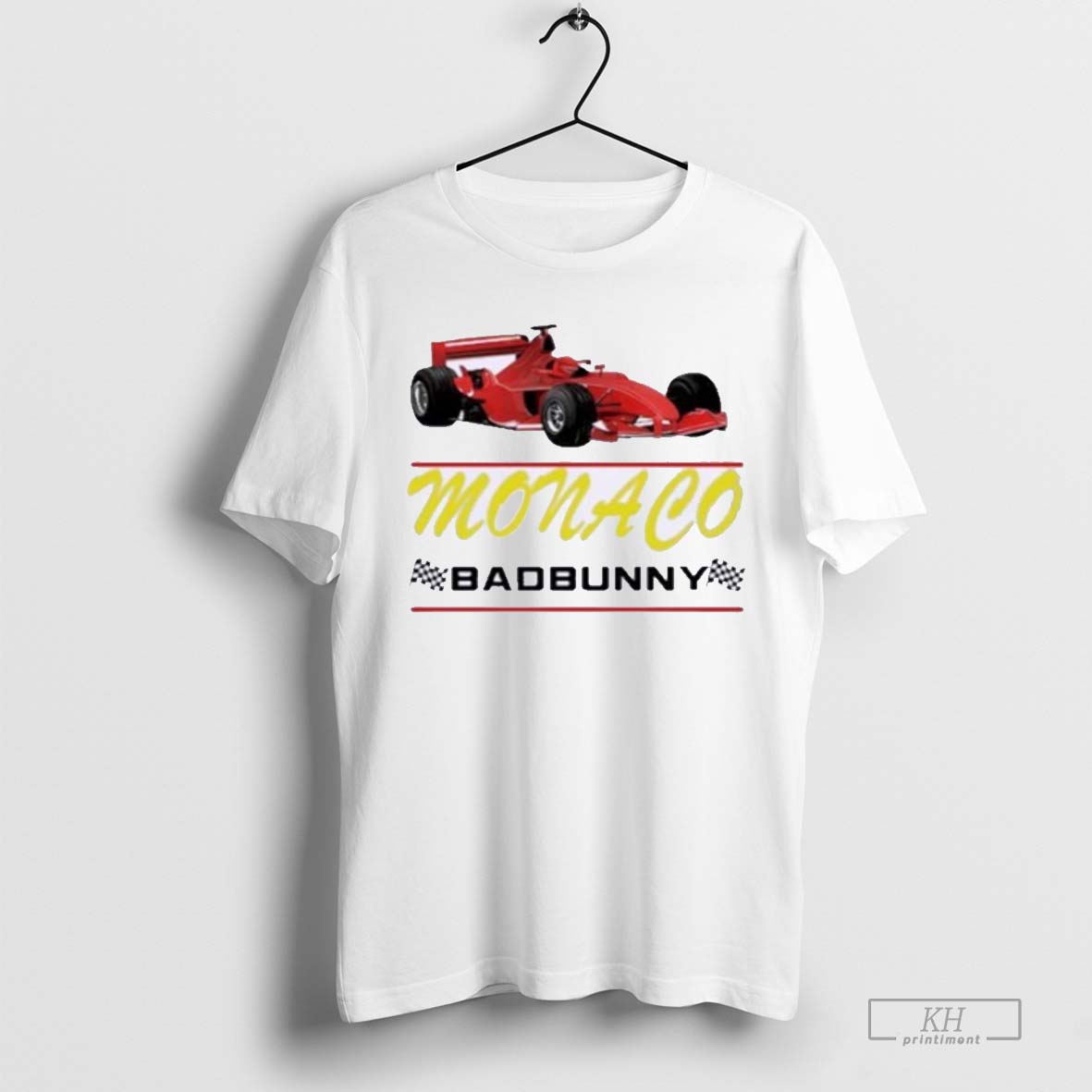 Bad Bunny Most Wanted Monaco Race Car Tour 2025 Shirt T Shirt Sweatshirt Cutom Poster Coffee Mugs Ornaments