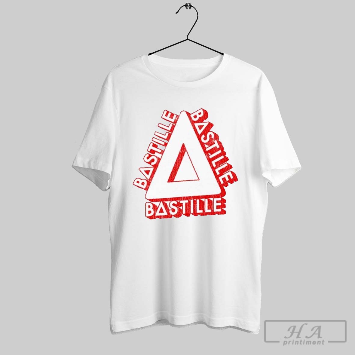 Bastille 3d Triangle T Shirts