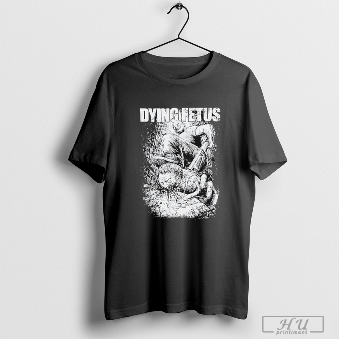 Dying Fetus Subjected To A Beating T Shirts And Long Sleeved Sweatshirt Poster