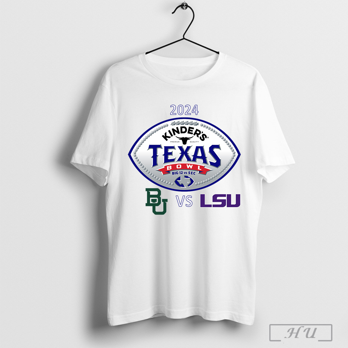 Kinders Texas Bowl 2024 Baylor Bears Vs Lsu Tigers Matchup In Houston Texas On December 31 2024 T Shirt 3