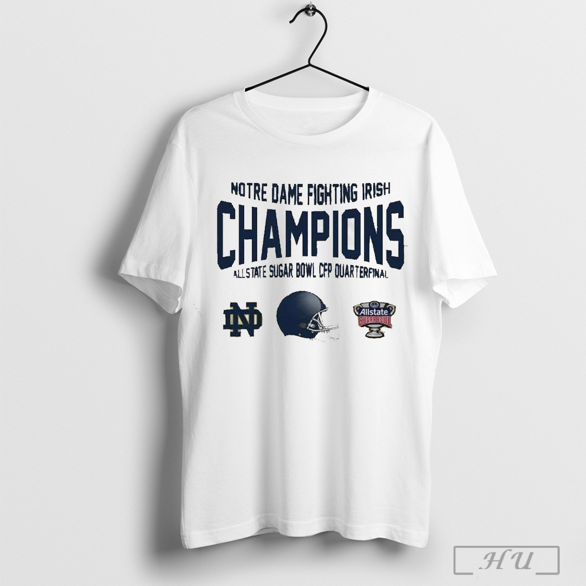 Notre Dame Fighting Irish Champions Allstate Sugar Bowl Cfp Quaterfinal T Shirt