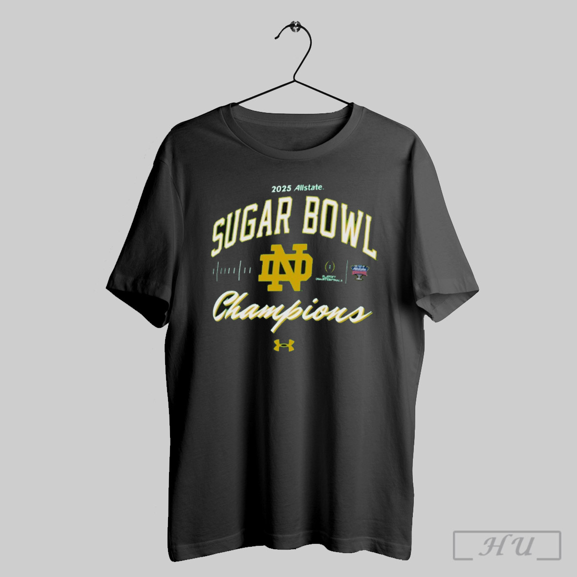 Notre Dame Fighting Irish College Football Playoff 2025 Allstate Sugar Bowl Champions T Shirt