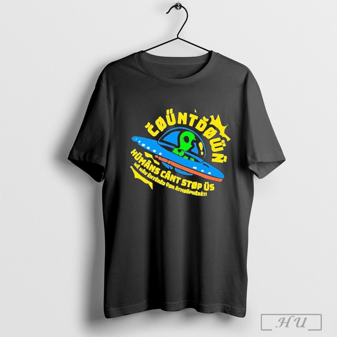 Official Insomniac Countdown Ufo Crew Neck Shirt