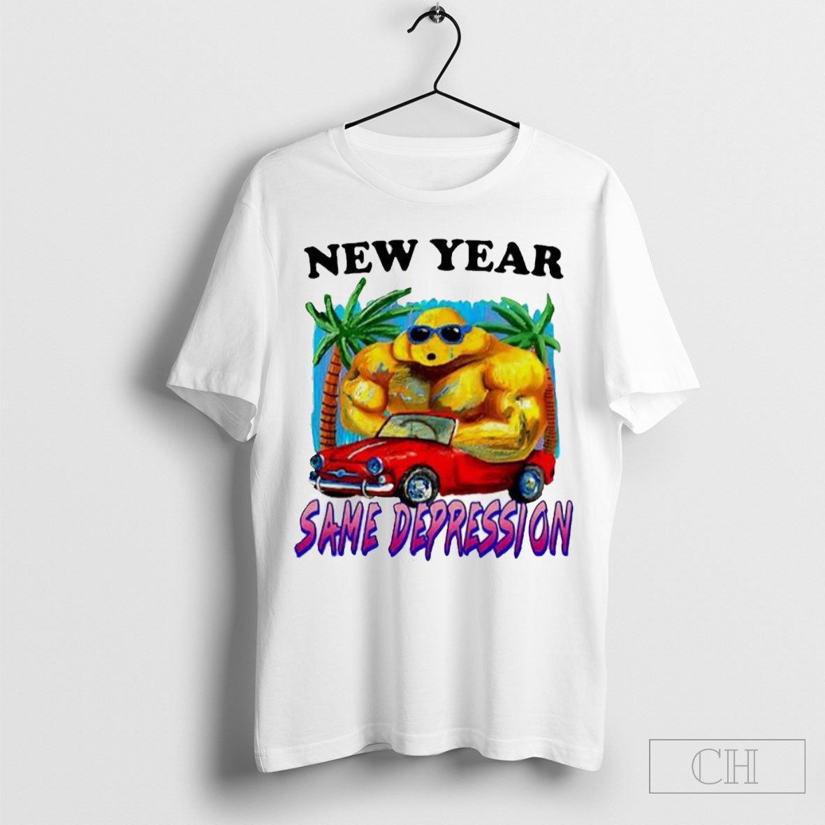 Official Jmcgg New Year Same Depression Shirt Cutom Poster Coffee Mugs Ornaments