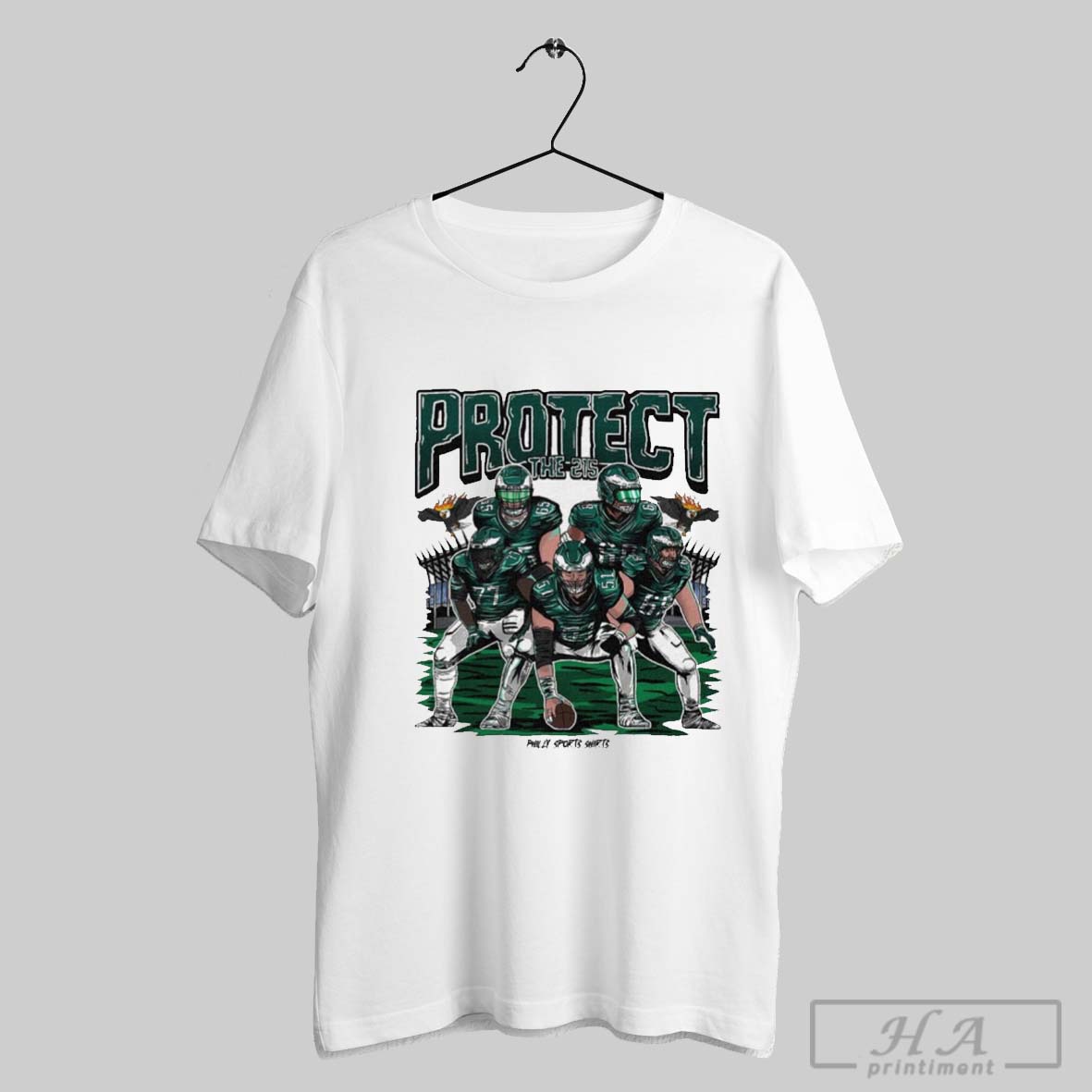 Official Protect The 215 Nfl Football Philadelphia Eagles Vs Green Bay Packers Painting T Shirt
