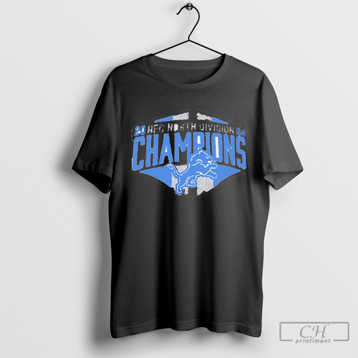 Official Top Detroit Lions 2024 Nfc North Division Champions T Shirt Sweatshirt