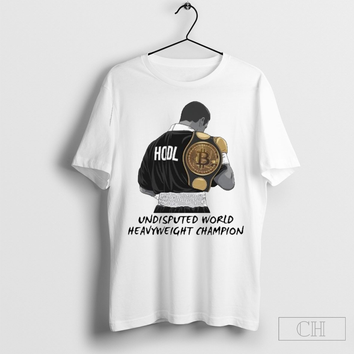 Official Undisputed World Heavyweight Champion Bitcoin Cutom Poster Coffee Mugs Ornaments