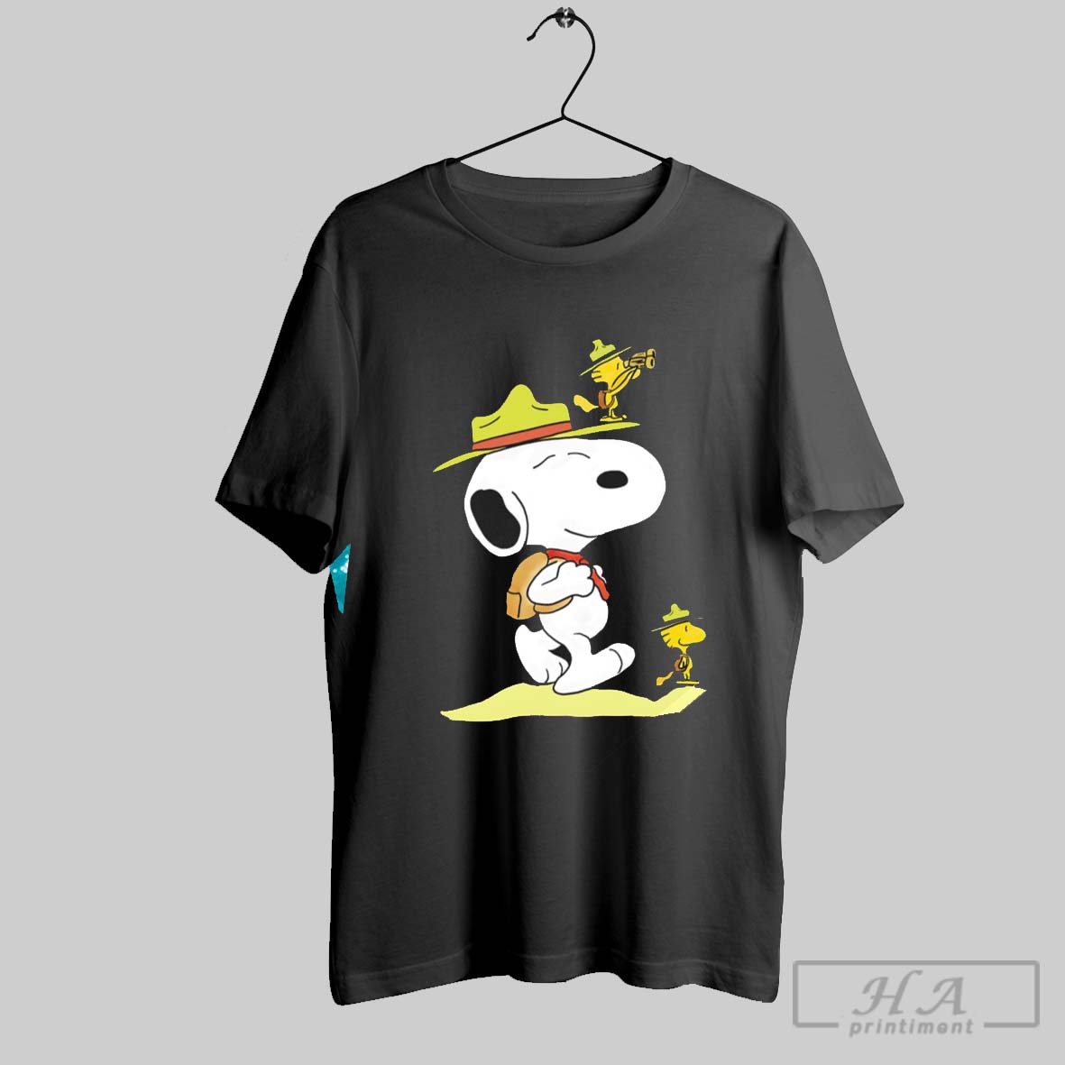 Snoopy And Woodstock Scouting A Path Forward Cartoon Shirt