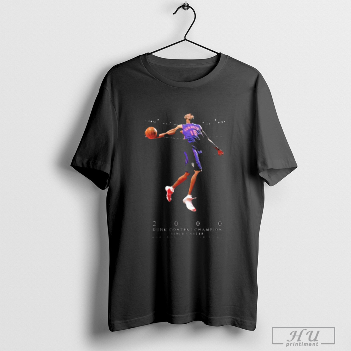 Trendy Vince Carter 2000 Nba All Star Game Hardwood Classic Slam Dunk Contest Champion T Shirt