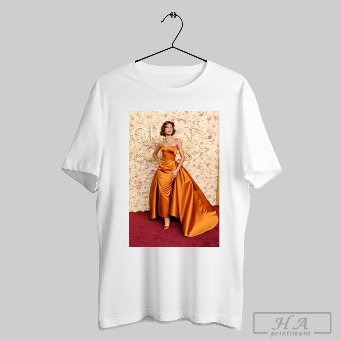 Zendaya In Custom Louis Vuitton At The 82nd Annual Golden Globe Awards Shirt