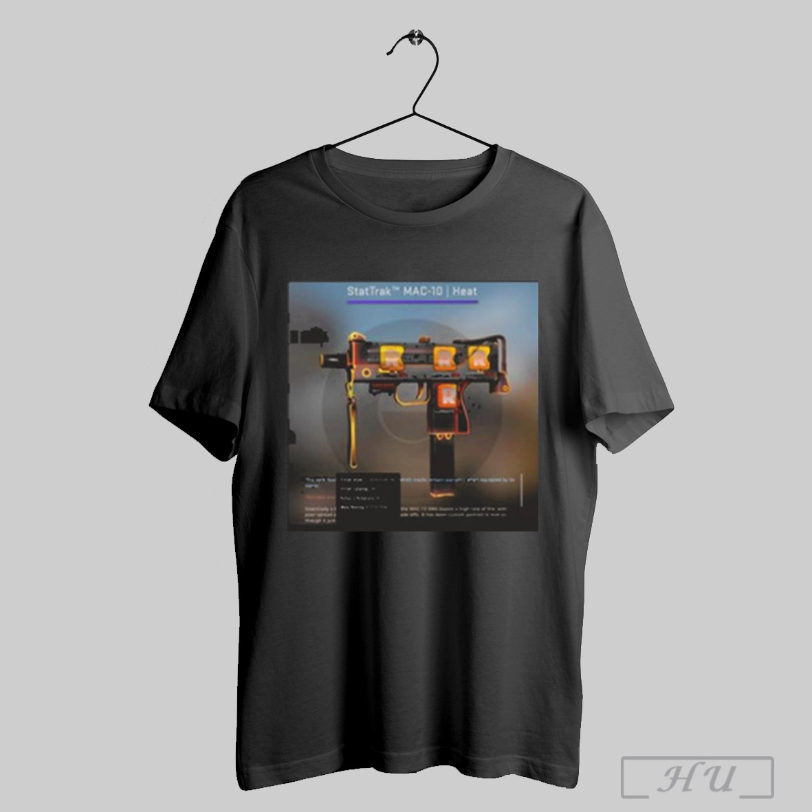 Official Stattrak Mac 10 Heat 4x Reason Holo Shirt Sweatshirt