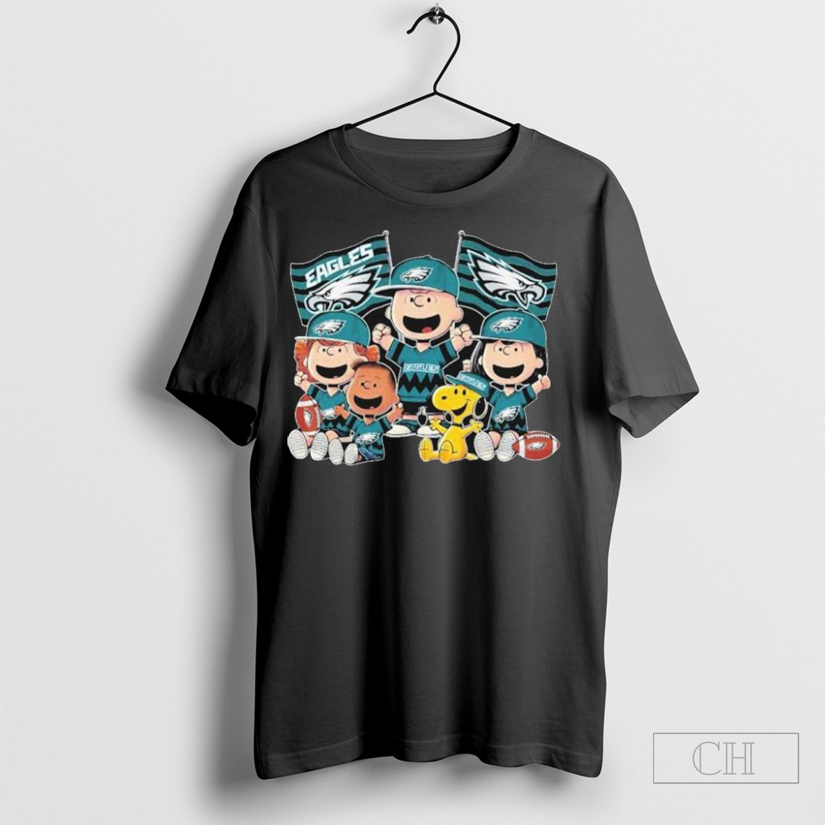 Snoopy And Friends Fan The Peanuts Philadelphia Eagles Philly T Shirt