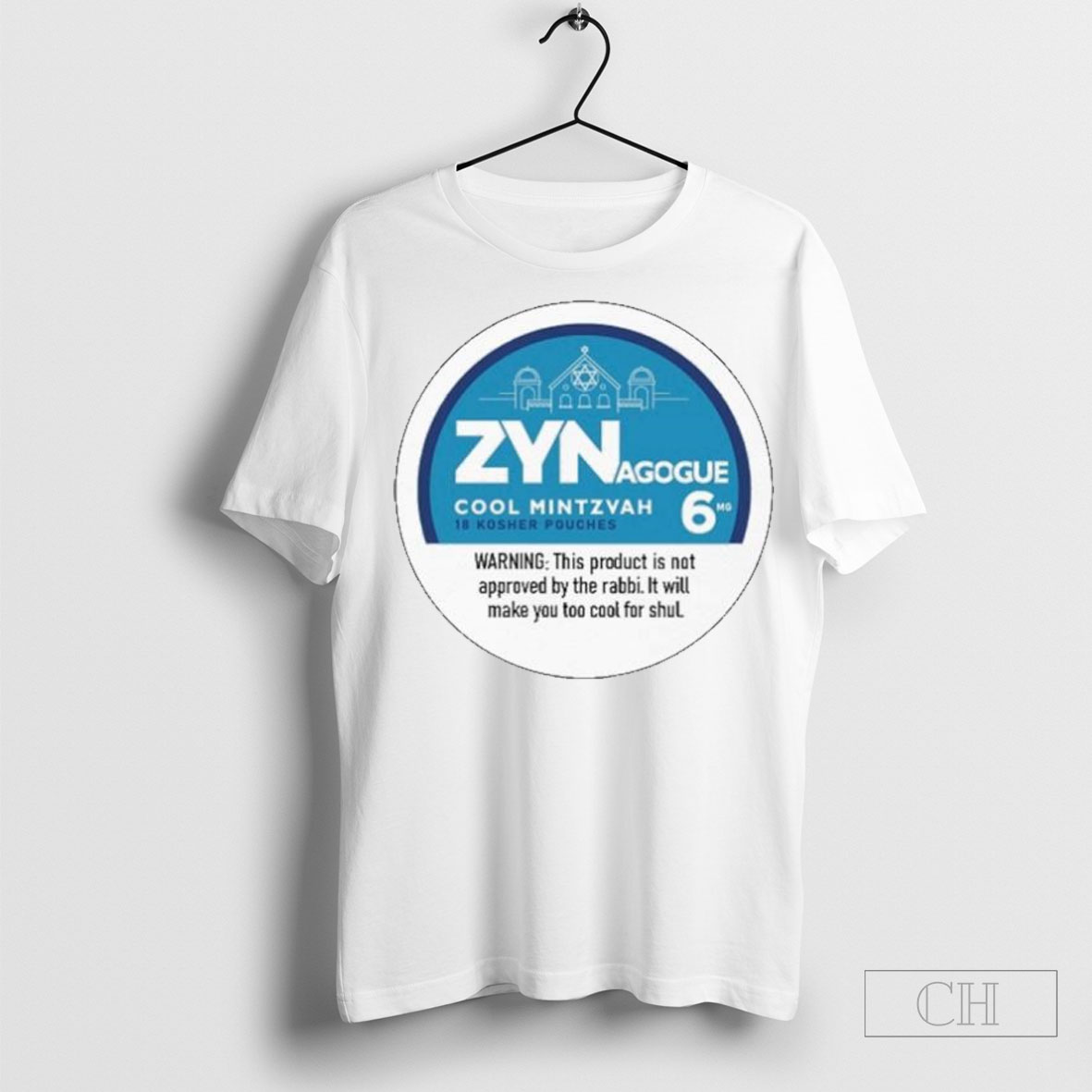 Synagogue Cool Mitzvah 18 Koher Pouches T Shirt