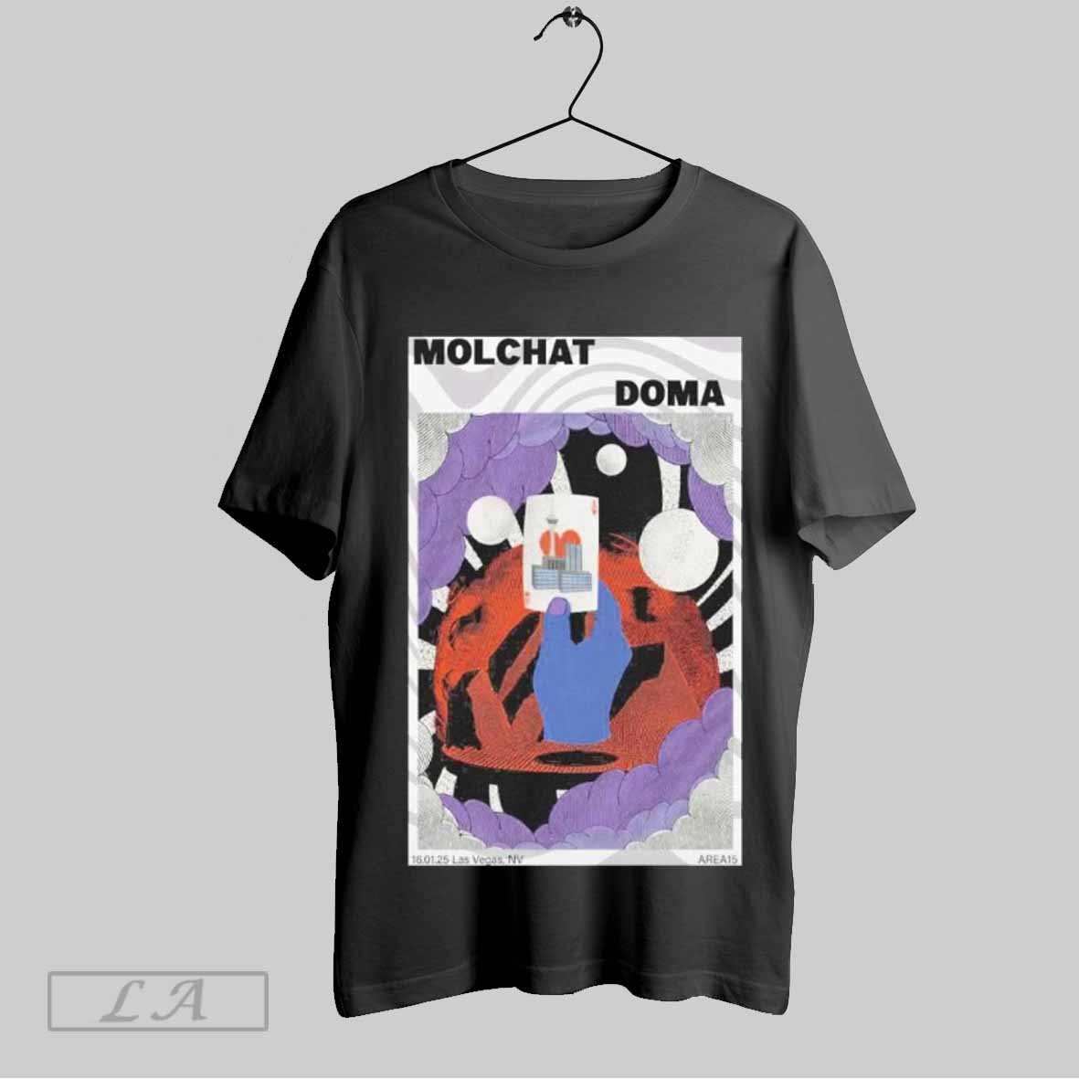 Top Molchat Doma Jan 16 2025 Area15 In Las Vegas Nv Poster T Shirt