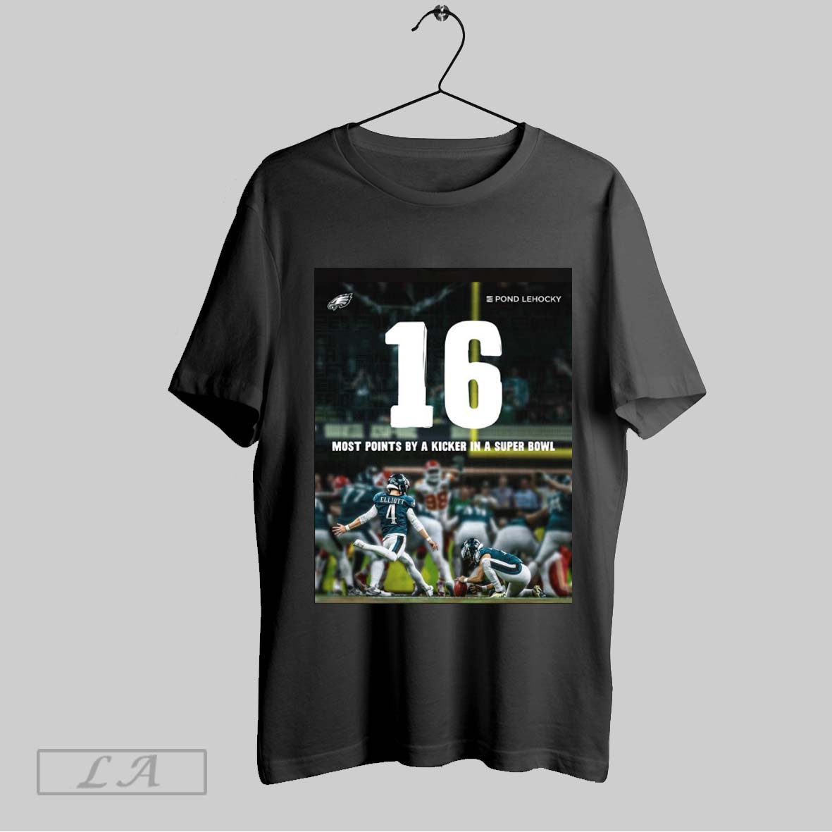 Top Philadelphia Eagles 16 Most By A Kicker In A Super Bowl Poster Sweatshirt T Shirt
