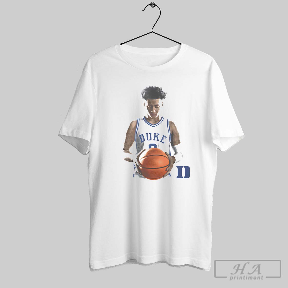 Darren Harris Duke Basketball Portrait Shirt