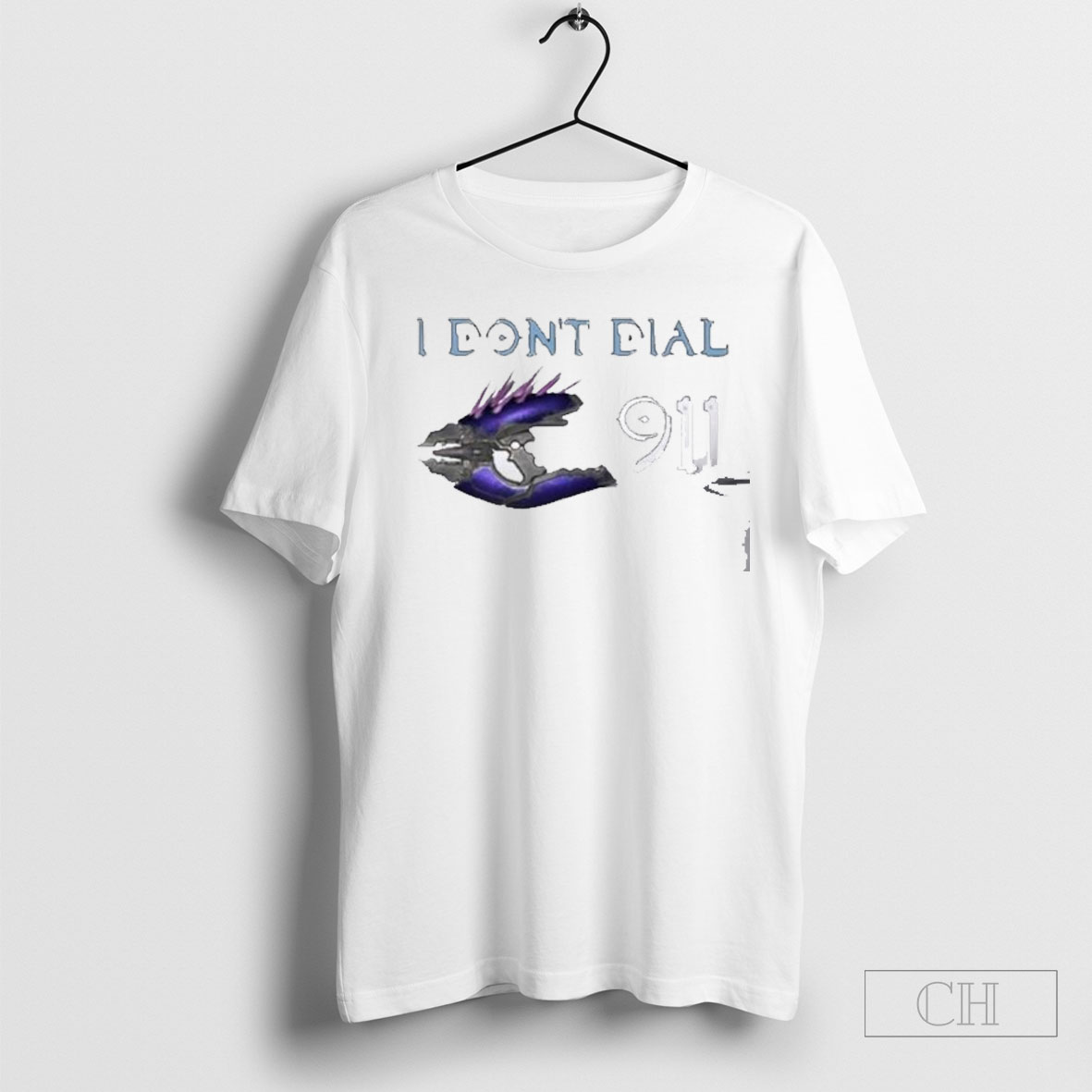 Halo Needler I Dont Dial 911 Shirt