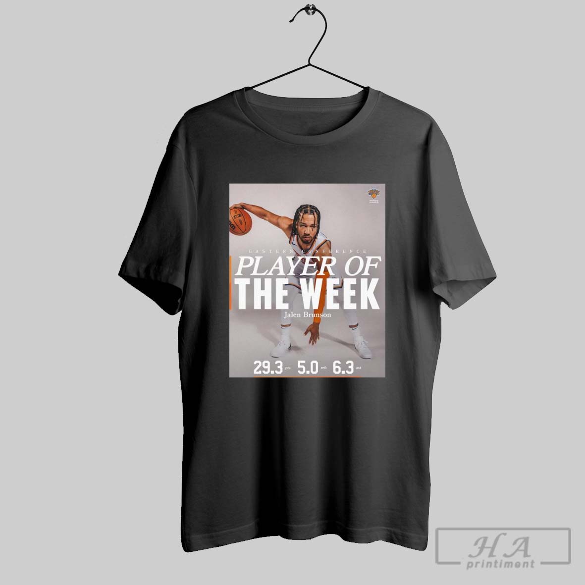 Jalen Brunson New York Knicks Eastern Conference Player Of The Week 29 3 Pts 5 0 Reb 6 3 Ast T Shirt