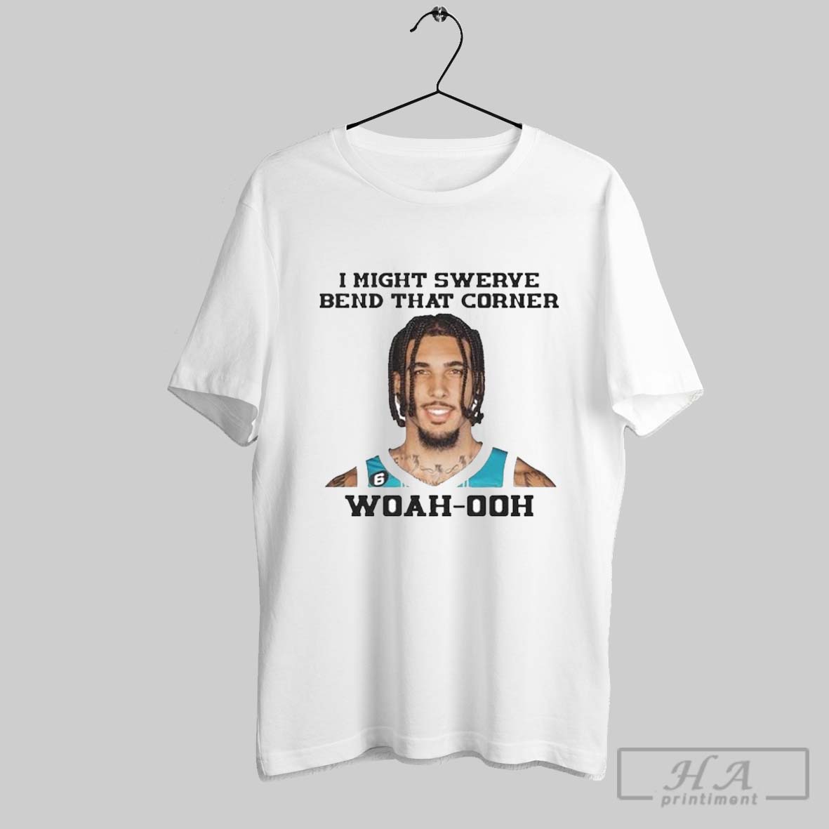 Official Liangelo Ball Tweaker G3 And Gelo I Might Swerve Bend That Corner Woah T Shirts