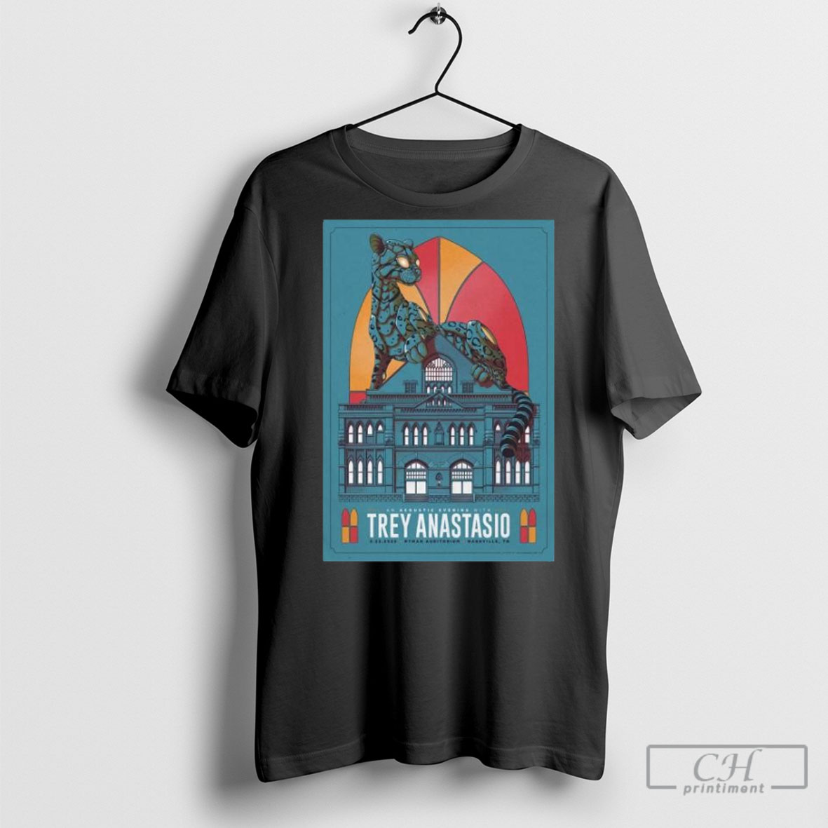 Official Trey Anastasio Mar 23 2025 Ryman Auditorium In Nashville Tn T Shirt Sweatshirt Poster