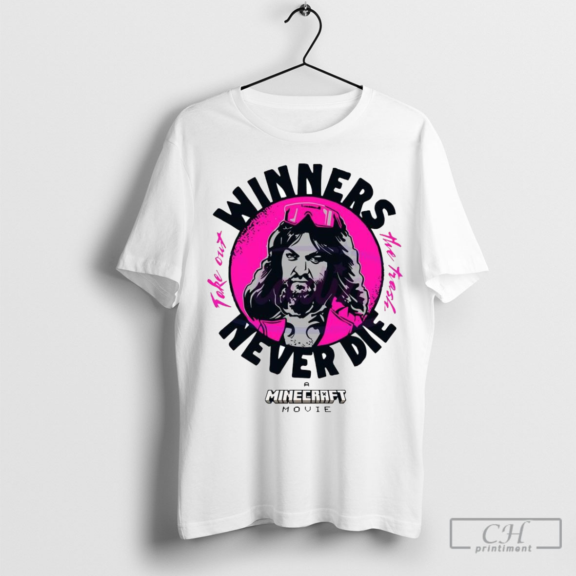 Official Winners Never Die Take Out The Trash A Minecraft Movie Shirt Sweatshirt