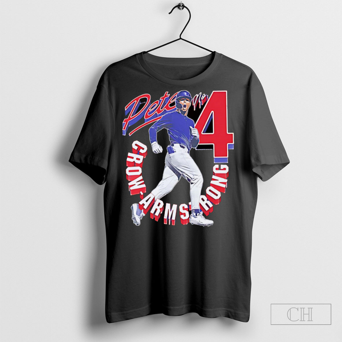 Pete Crow Armstrong Chicago Cubs Retro Shirt