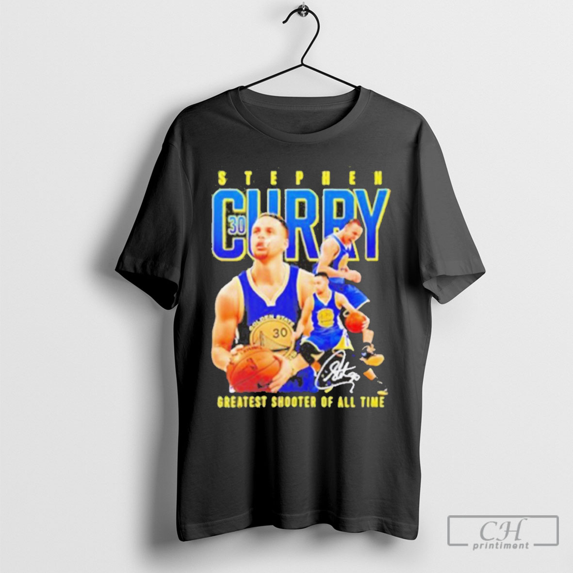 Stephen Curry Nba 30 Golden State Warriors Greatest Shooter Of All Time Signature T Shirt Sweatshirt Poster