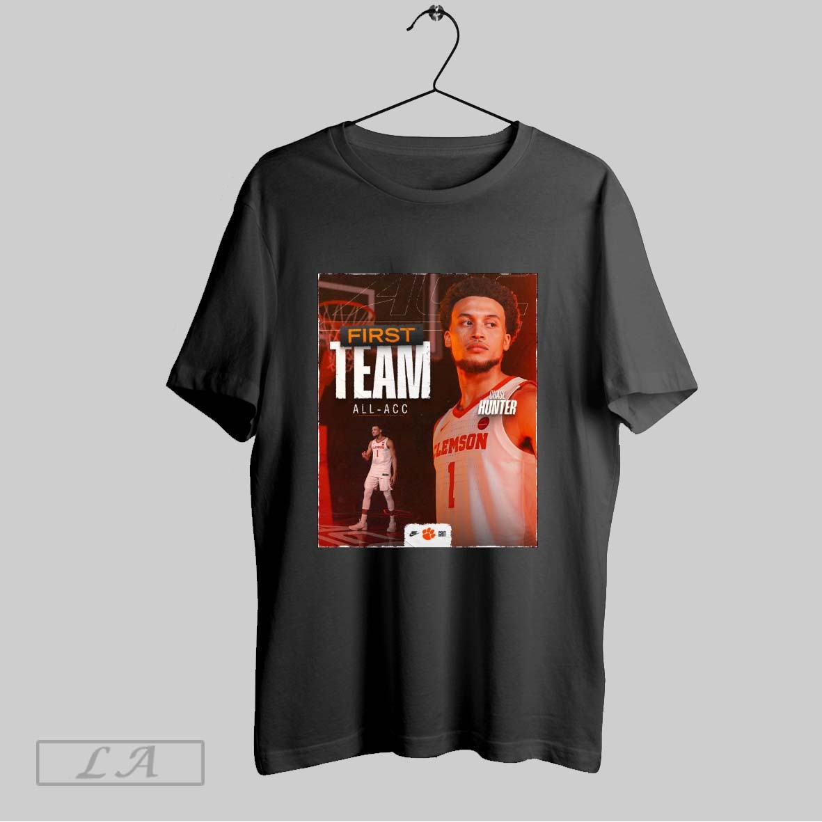 Top Best Of The Best Chase Hunter Earns His Spot On The All Acc First Team Clemson Tigers Basketball Poster T Shirt Sweatshirt Hoodie Shirt