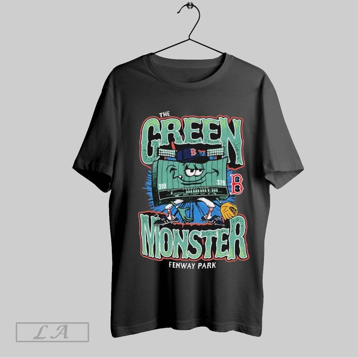 Top Boston Red Sox The Green Monster Fenway Park T Shirt Sweatshirt Hoodie Shirt