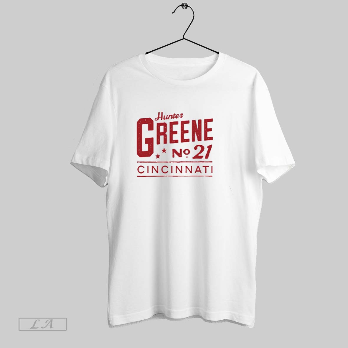 Top Cincinnati Reds Hunter Greene Classic Typography T Shirt Sweatshirt Hoodie Shirt