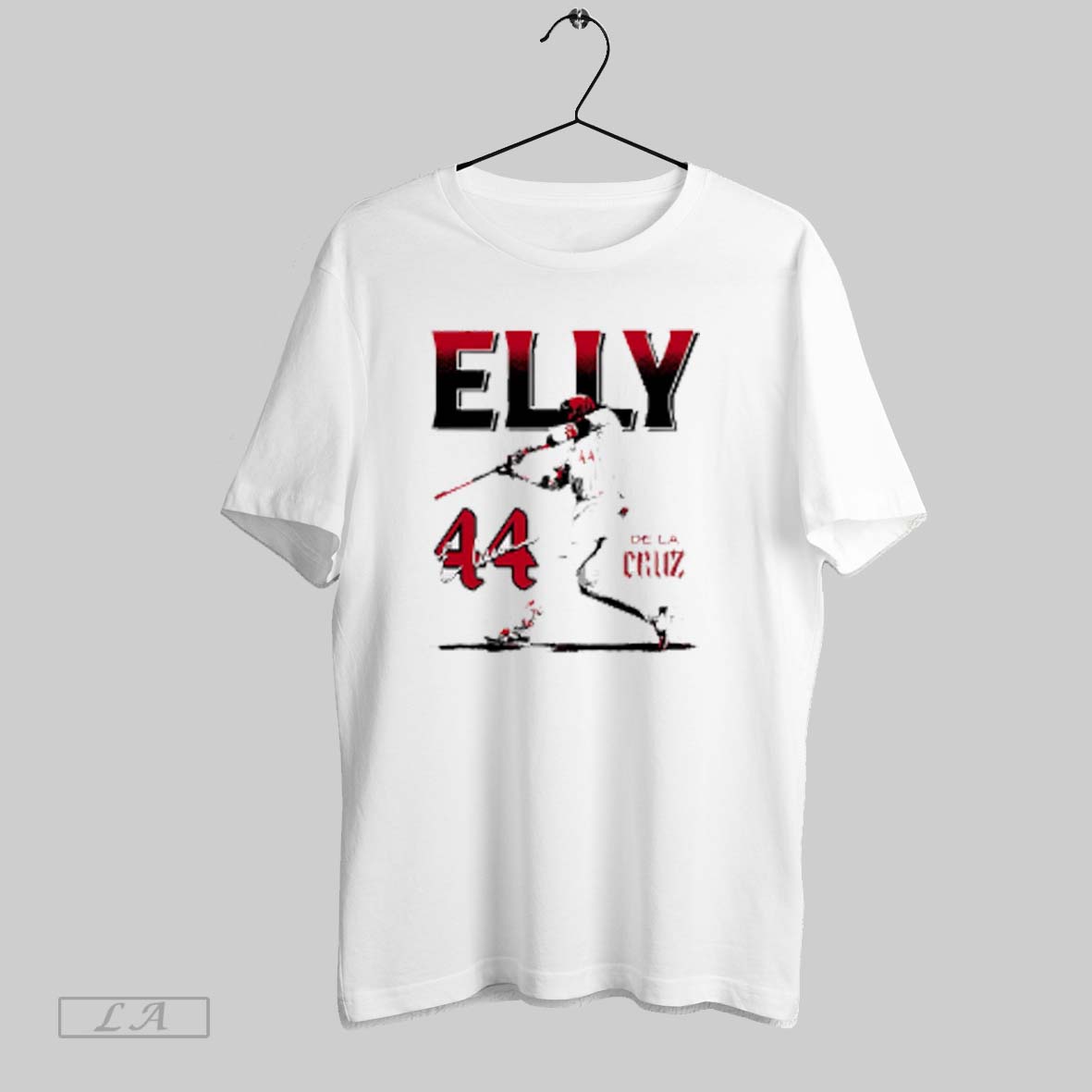 Top Elly De La Cruz Dynamic Attack Cincinnati Reds Signature T Shirt Sweatshirt Hoodie Shirt