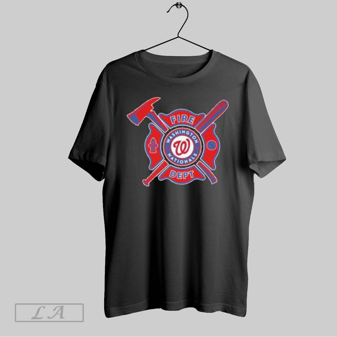 Top Fire Dept X Washington Nationals T Shirt Sweatshirt Hoodie Shirt