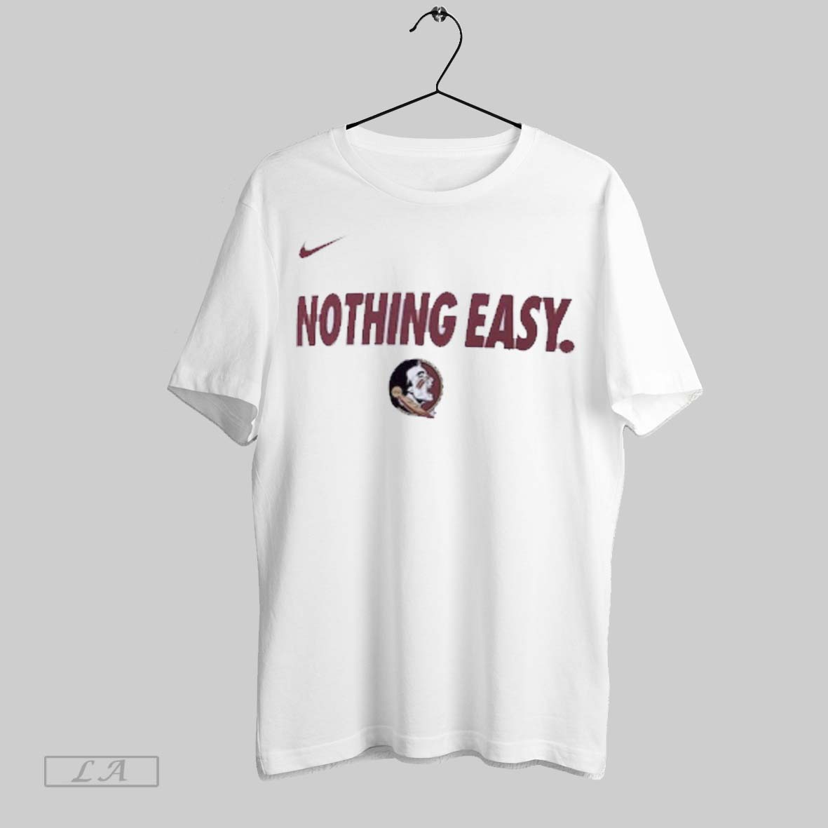 Top Florida State Seminoles Nike Nothing Easy March Madness Sweatshirt Tee Shirt