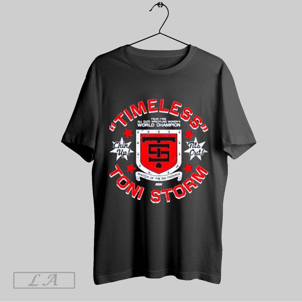 Top Toni Storm Timeless Four Time All Elite Wrestling Womens World Champion Master Of The Big Package Shirt