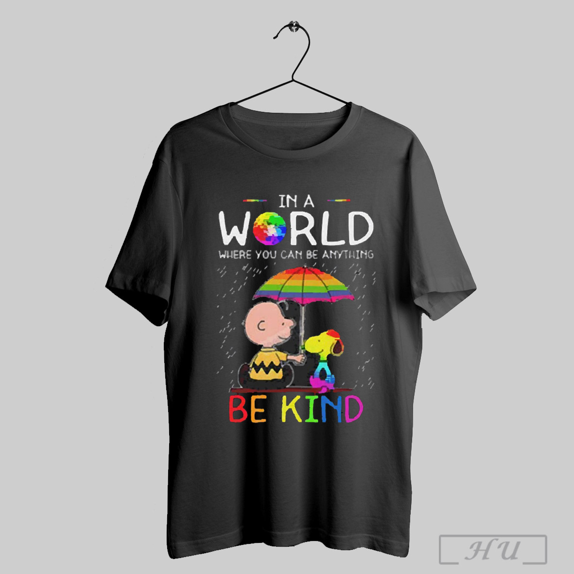 Trendy Lgbt Snoopy In A World Where You Can Be Anything Be Kind 2025 T Shirt Sweatshirt