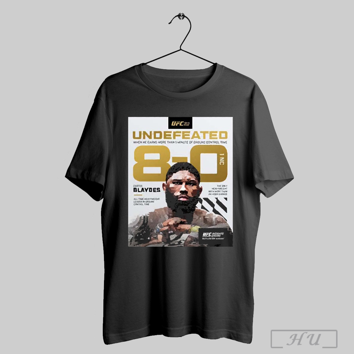 Trendy Nice Ufc 313 Curtis Blaydes Undefeated When He Earns More Than 1 Minute Of Ground Control Time 8 0 1 Nc Poster 2025 T Shirt