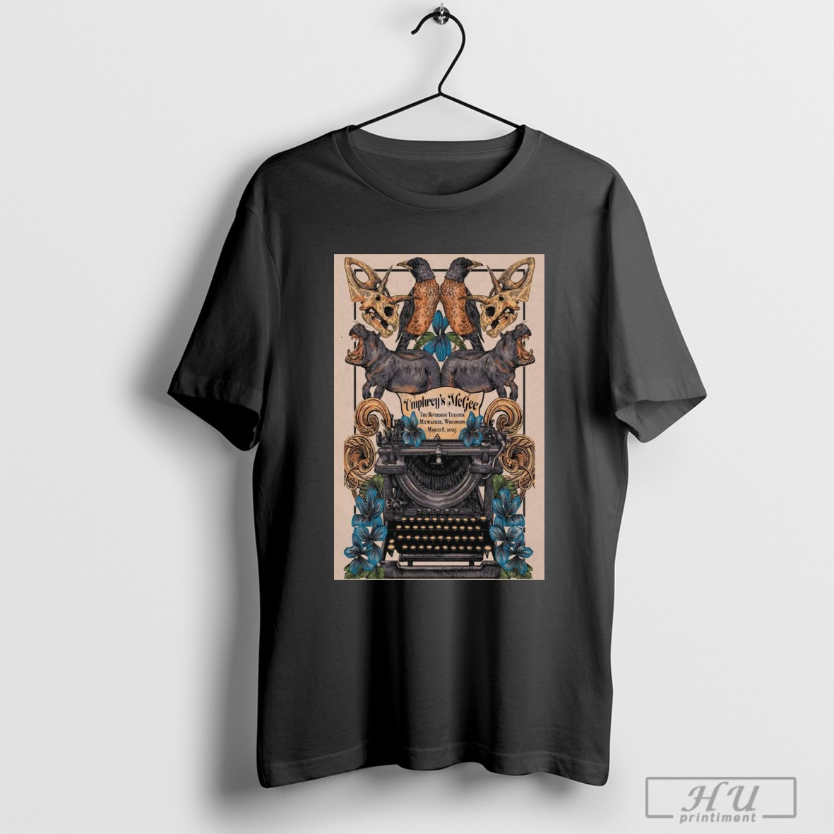 Trendy Poster Umphreys Mcgee Tour March 8 2025 The Riverside Theater Milwaukee Wi T Shirt Sweatshirt