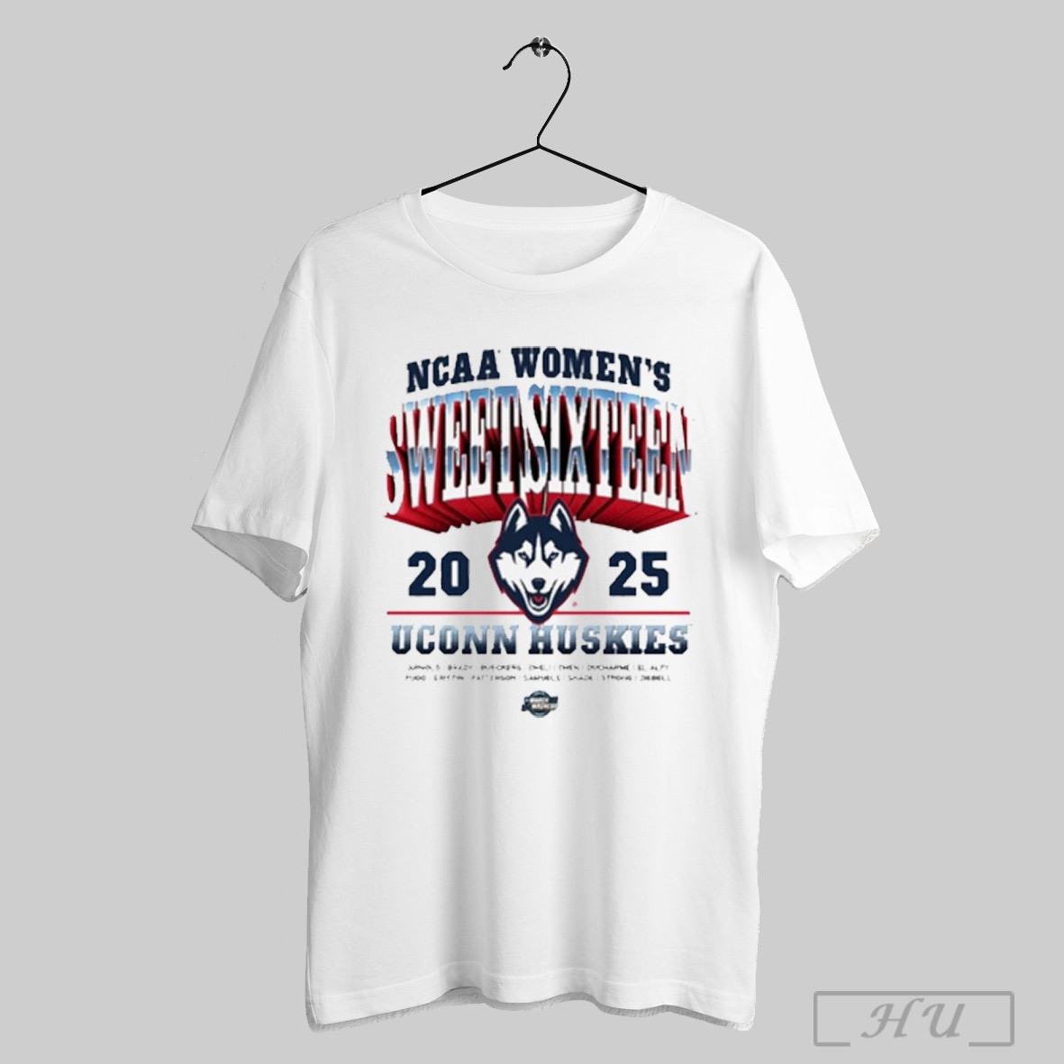 Uconn Huskies Ncaa Womens Sweet Sixteen Streetwear 2025 T Shirt Sweatshirt