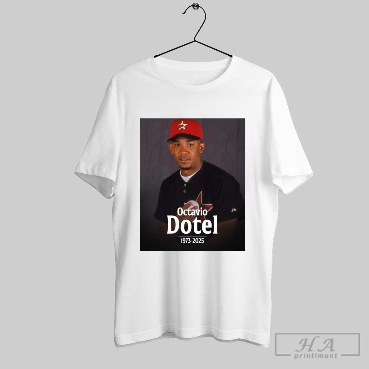 Official Mlb Rip Former Major League Pitcher Octavio Dotel 1973 2025 Poster T Shirt