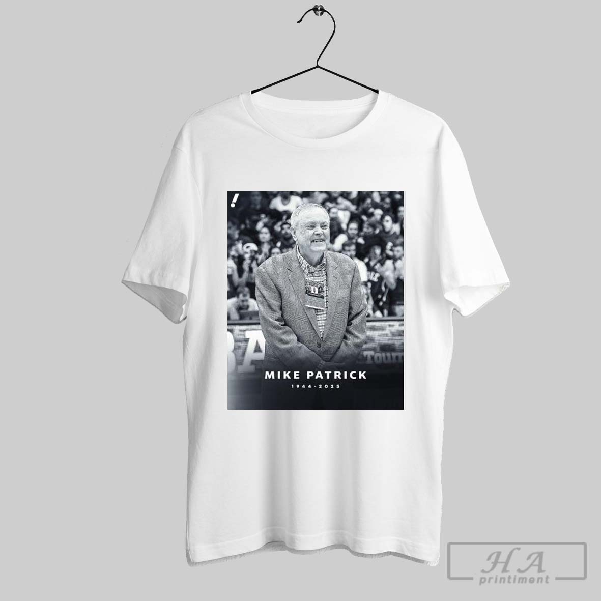 Official Rest In Peace The Nfl Voice For Sunday Night Football Mike Patrick 1944 2025 T Shirt