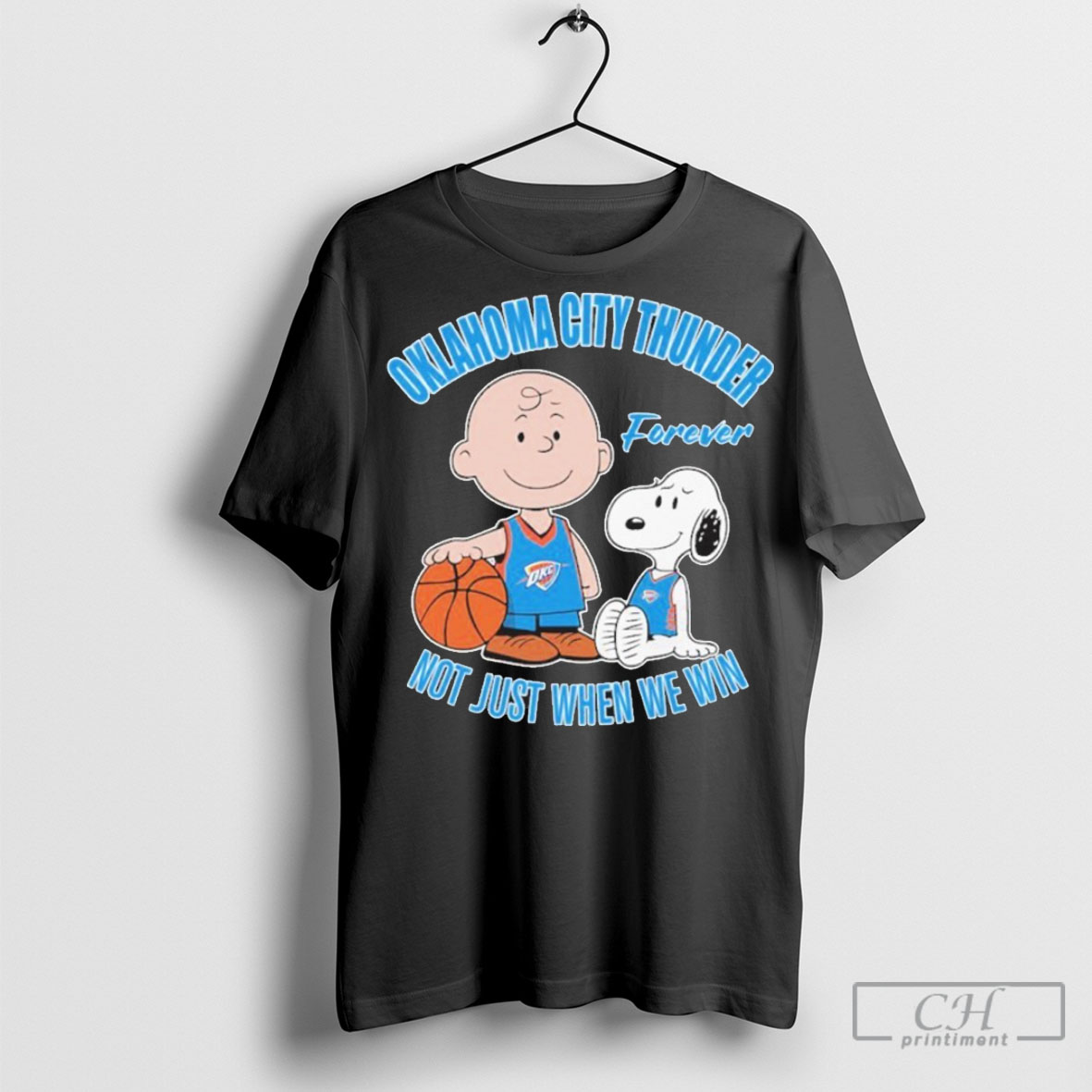 Oklahoma City Thunder Forever Not Just When We Win Shirt