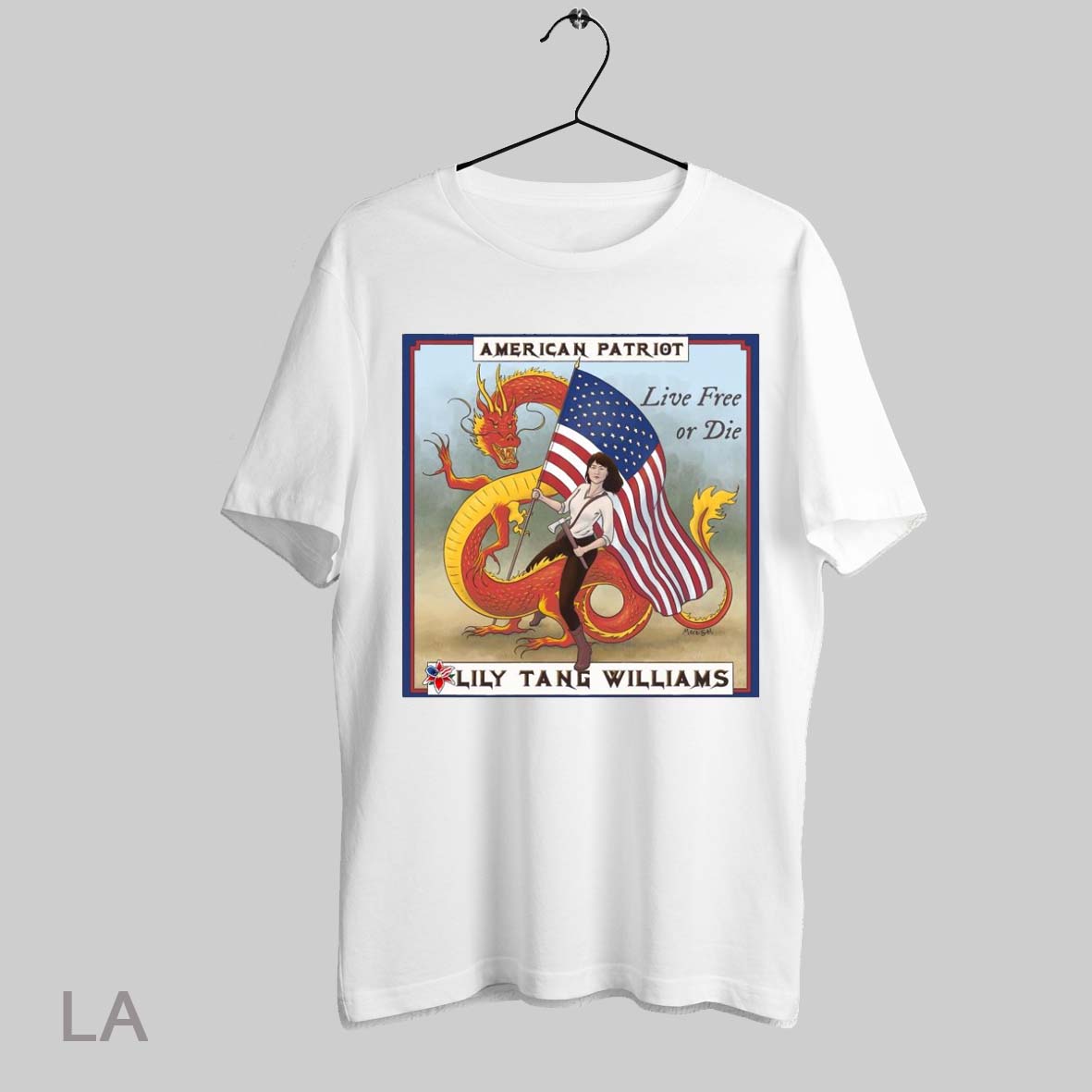 Top American Patriot Lily Tang Williams Live Free Or Die Meme Poster T Shirt Sweatshirt Hoodie Shirt