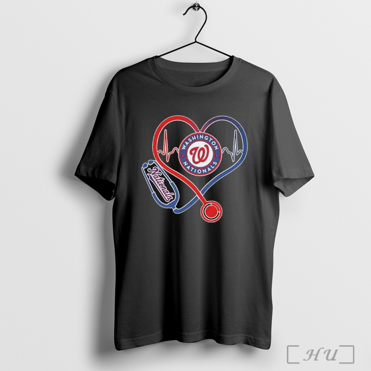 Washington Nationals Caring Hearts Nurses T Shirt Sweatshirt