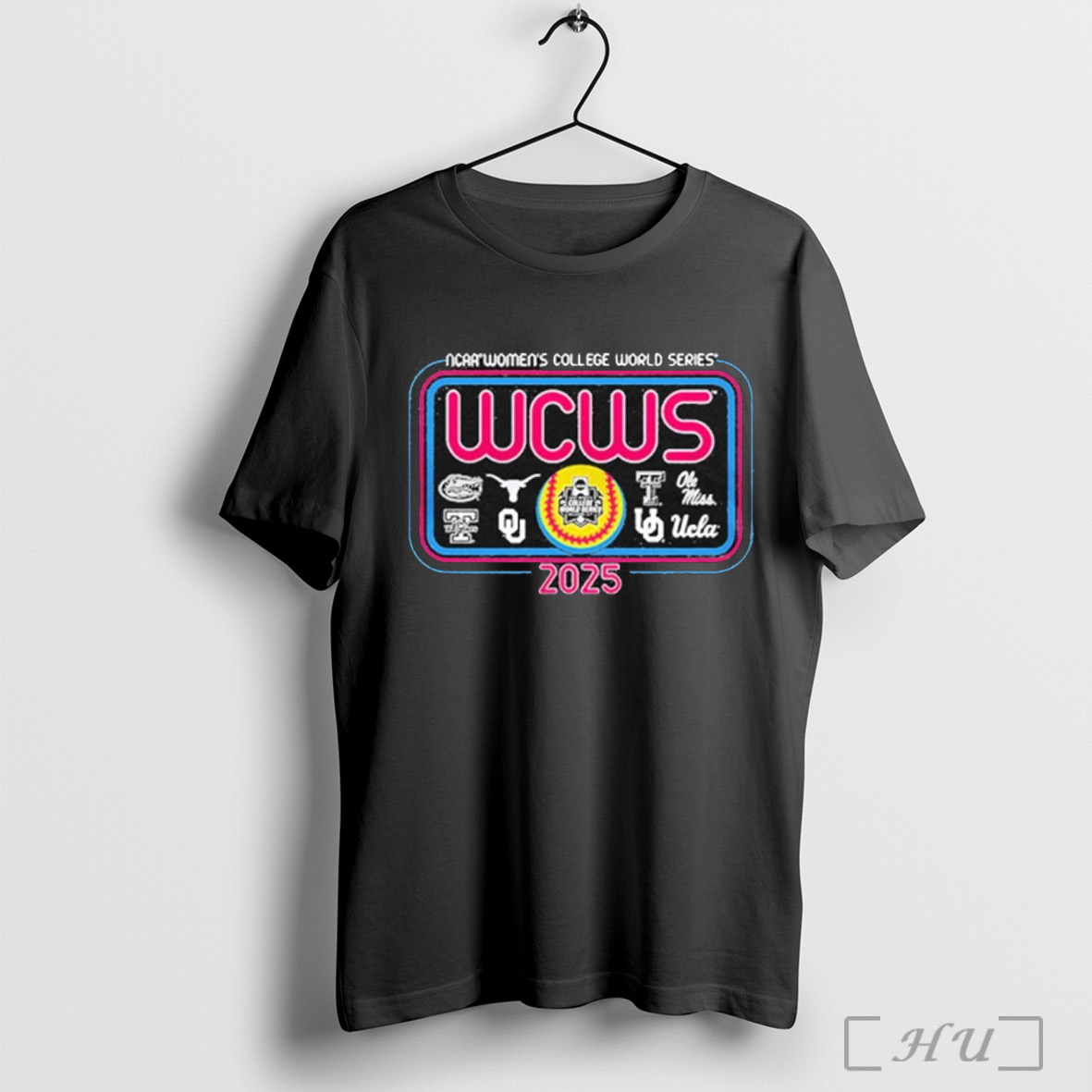 2025 Ncaa Womens College World Series 8 Team T Shirt Sweatshirt