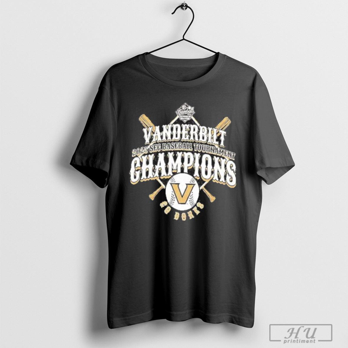 2025 Sec Baseball Tournament Champions Vanderbilt Commodores T Shirt Sweatshirt