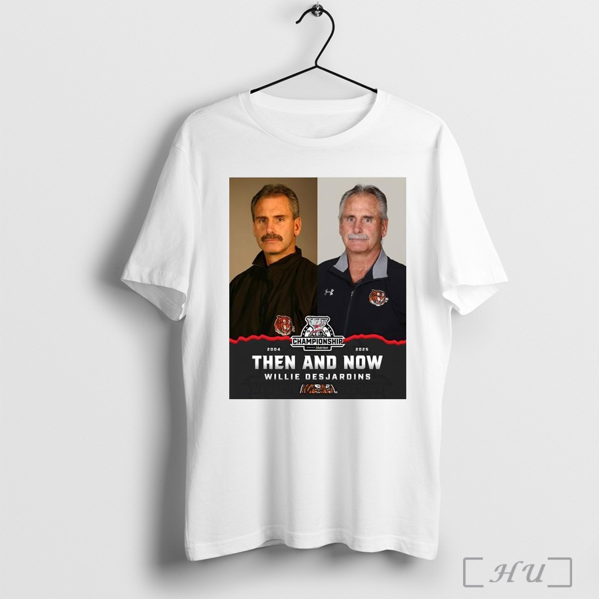 2025 Whl Championship Then And Now Willie Desjardins Medicine Hat Tigers T Shirt Sweatshirt