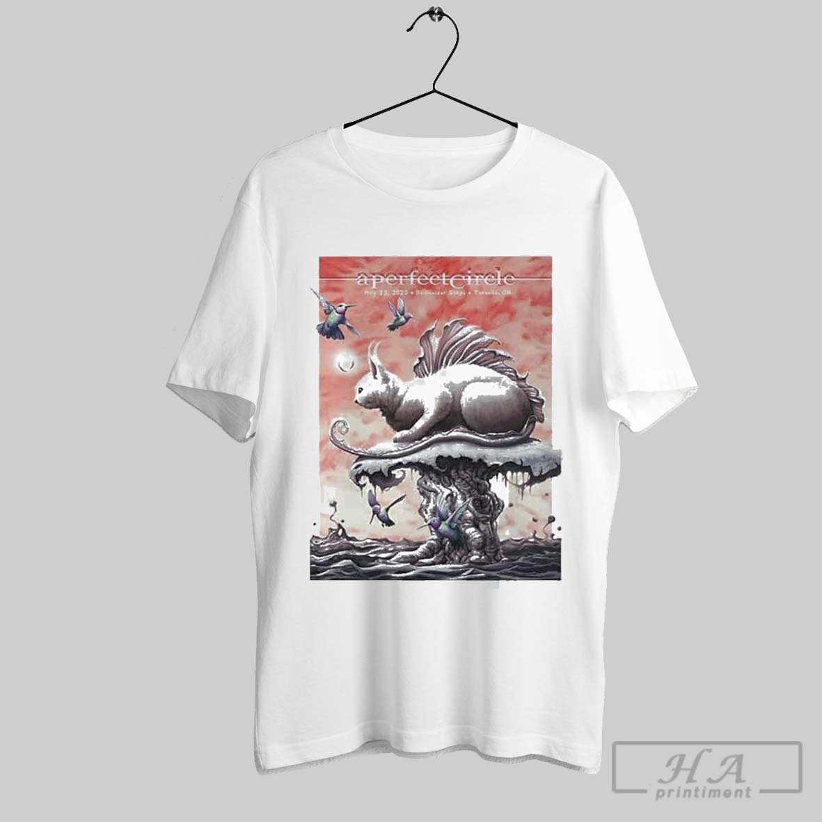 A Perfect Circle Sessanta May 22 2025 At Budweiser Stage Toronto On Ron Ransom Cat T Shirts