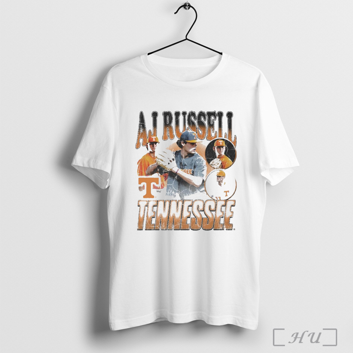 Aj Russell Tennessee Vols Baseball Ncaa Division I 2025 90s Graphic T Shirt Sweatshirt